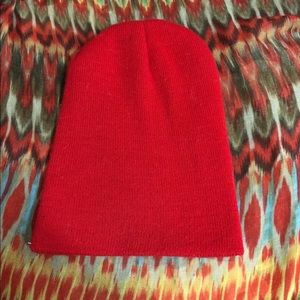 Red Soft Beanie